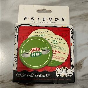 Friends television series 20 Trivia Quiz Coasters new